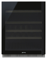 Винный шкаф SMEG CVI638LN3 (петли слева) черный 