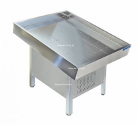 Стол производственный для выкладки рыбы на льду Техно-ТТ СП-612/2200А 