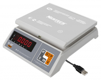 Весы настольные Mertech M-ER 326 AFU-15.1 Post II LED USB-COM